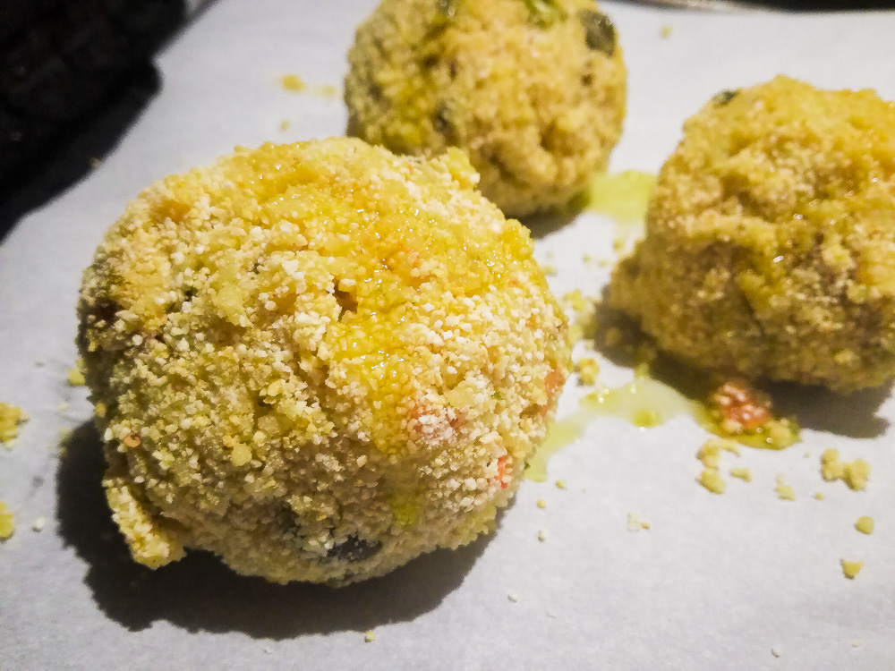 finti arancini cous cous