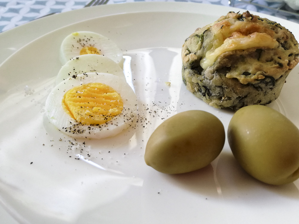 muffin agretti e brie